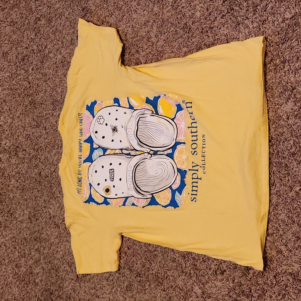 Simply Southern - As Long as You are Happy Who Cares Croc tee